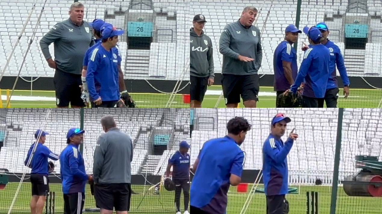 ​​​​​​​ENG v IND 2025: WATCH- Gautam Gambhir's heated argument with Oval pitch curator Lee Fortis
