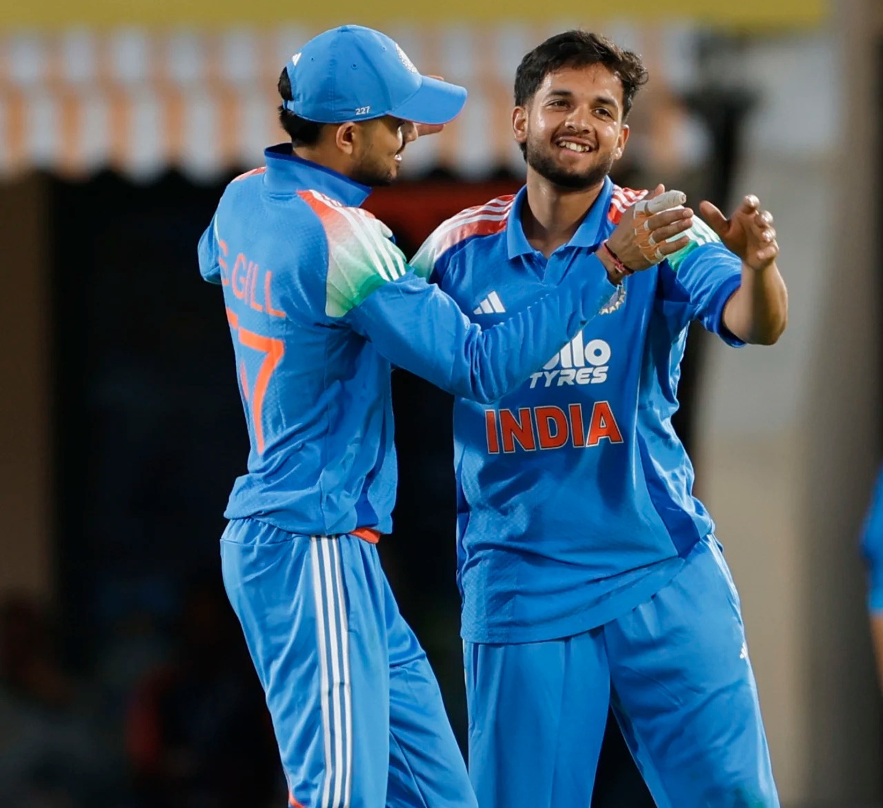 Harsh Dubey took 3 wickets on his ODI debut | Getty