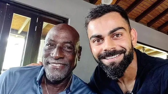 “Sir Viv patted Virat on his shoulder, said thank you