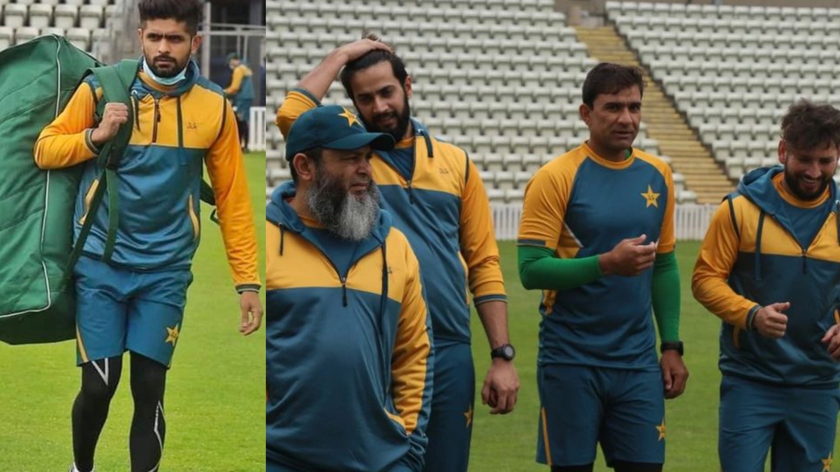 PCB shares photos as Pakistan team begins training in England; Babar Azam leads the way