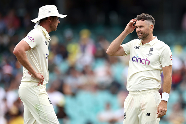 Stuart Broad and James Anderson | Getty 