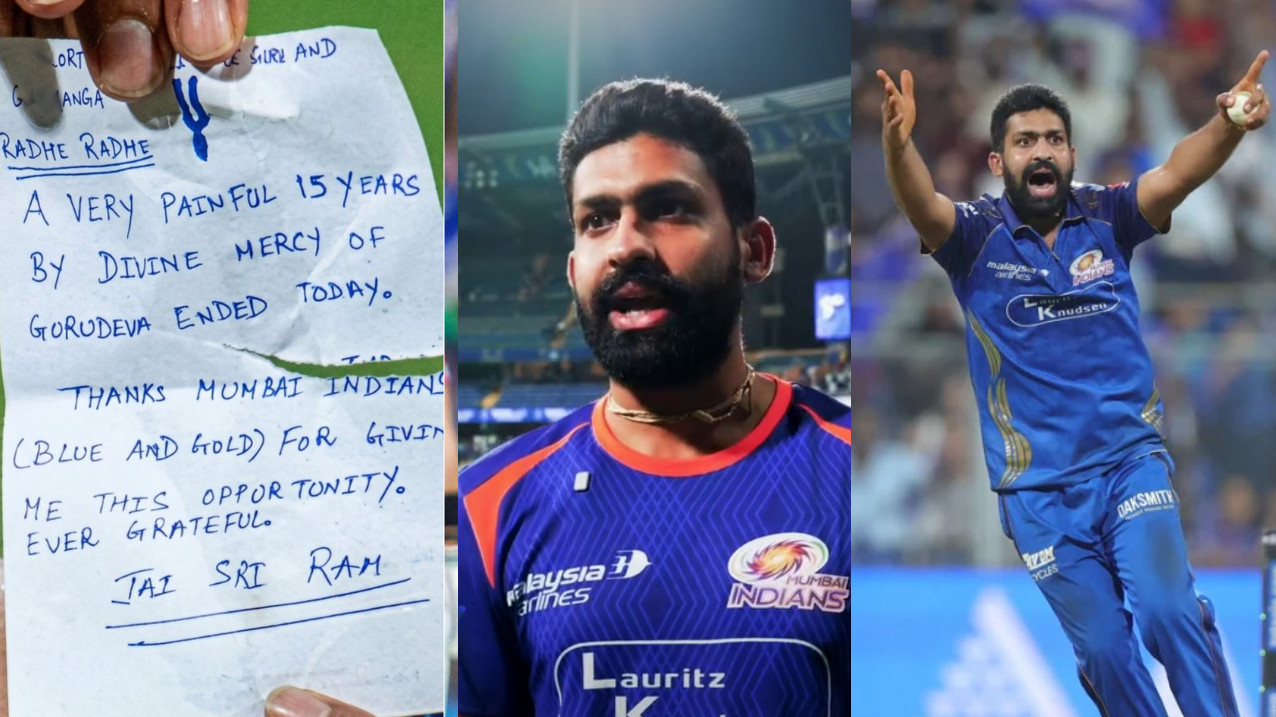 IPL 2026: WATCH- “I started at 21”- MI’s Raghu Sharma on his journey from electrical engineer to cricketer and IPL fame