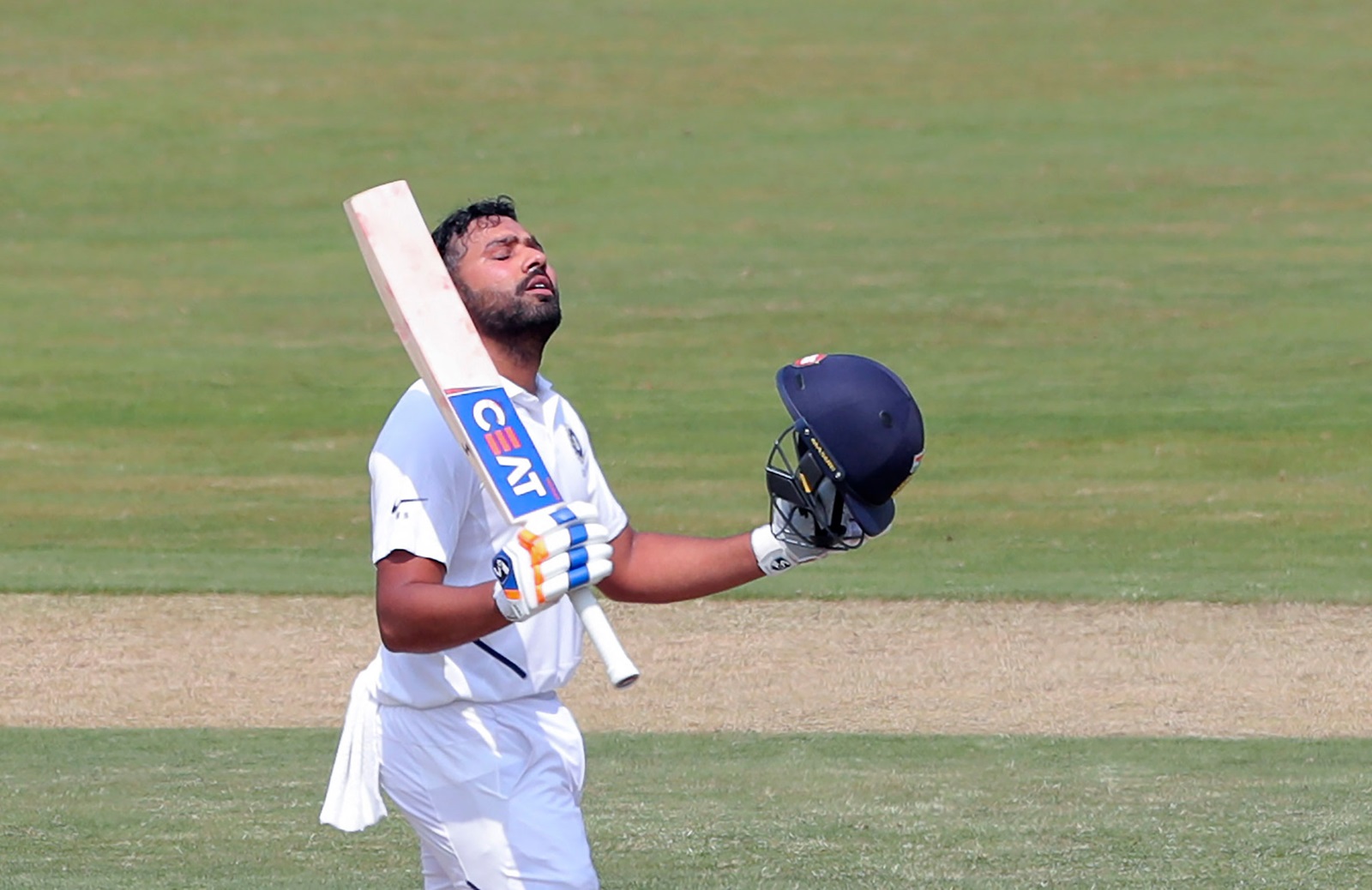 Rohit is the first-ever batsman to score two centuries on debut as a Test opener | AFP
