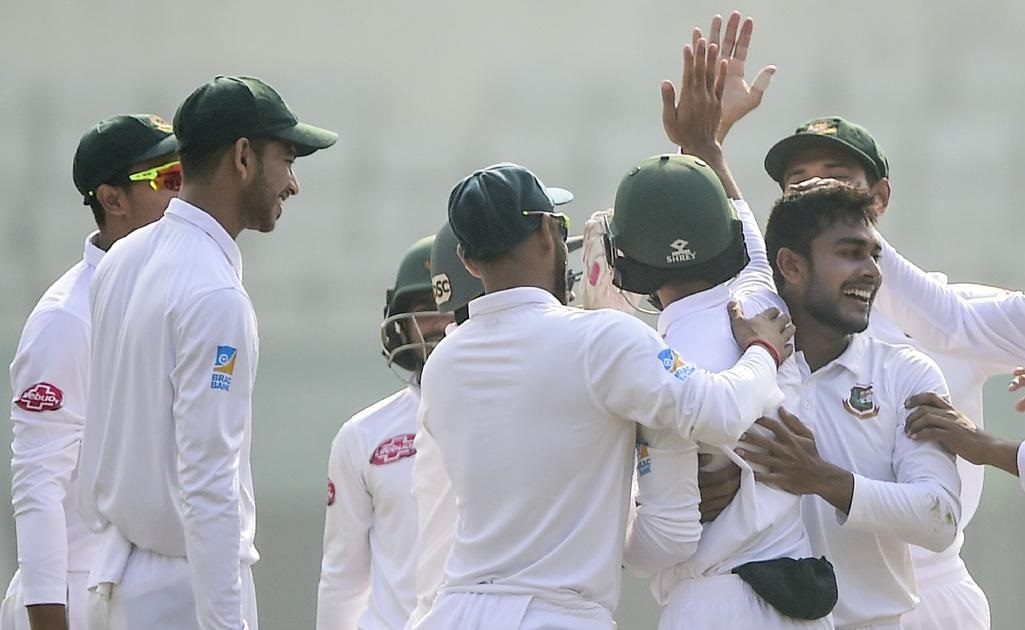Bangladesh couldn't put up a big fight against India in teh day-night Test match 
