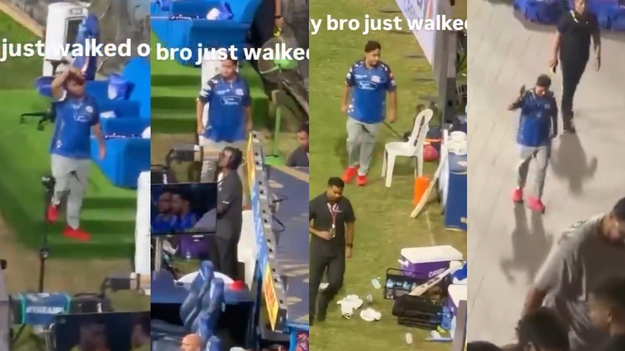 IPL 2026: WATCH- Akash Ambani leaves the Wankhede midway seeing MI getting mauled by CSK