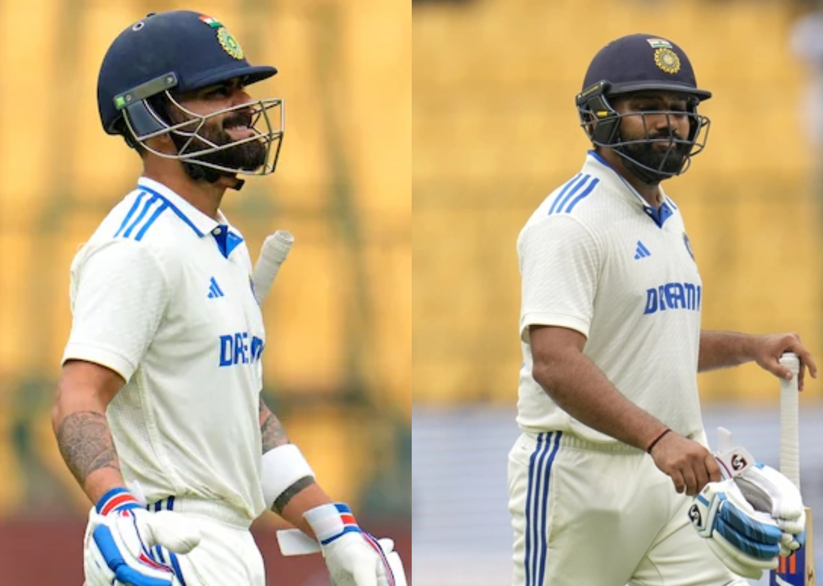 All eyes will be on Rohit Sharma and Virat Kohli's batting form | Getty