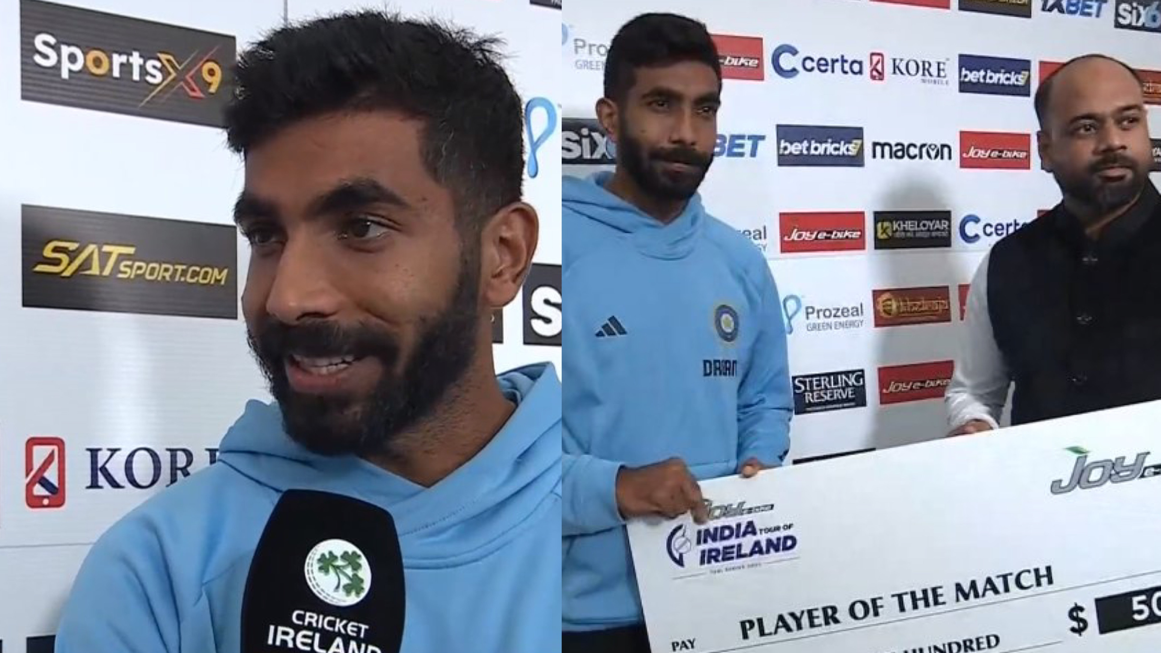 IRE v IND 2023: “Felt very good,” Jasprit Bumrah after Player-of-the-Match performance in comeback match