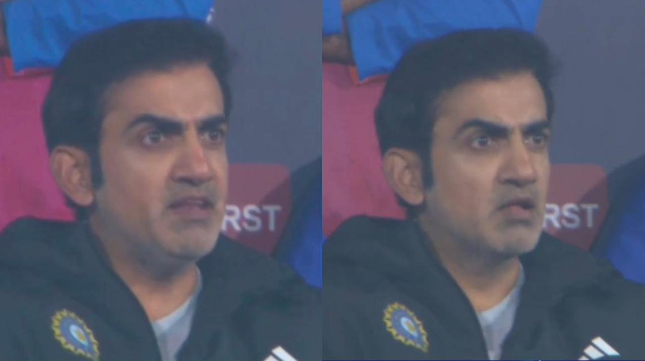 Gautam Gambhir was not happy with Arshdeep Singh bowling continuous wide balls | X