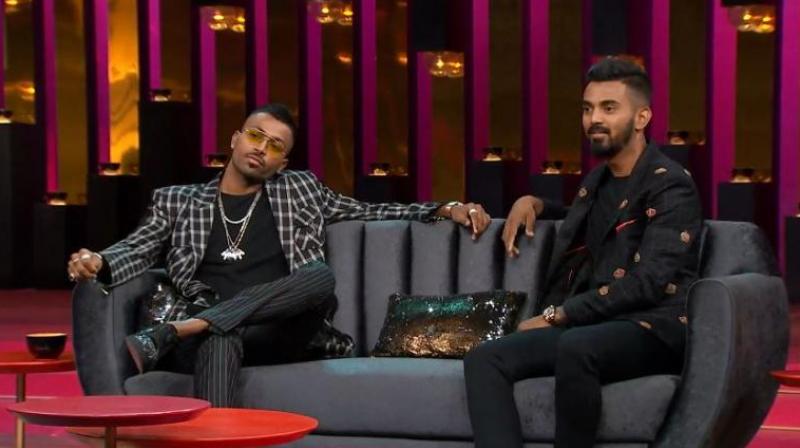 Hardik and KL Rahul were suspended due to their controversial comments on Koffee with Karan | Twitter