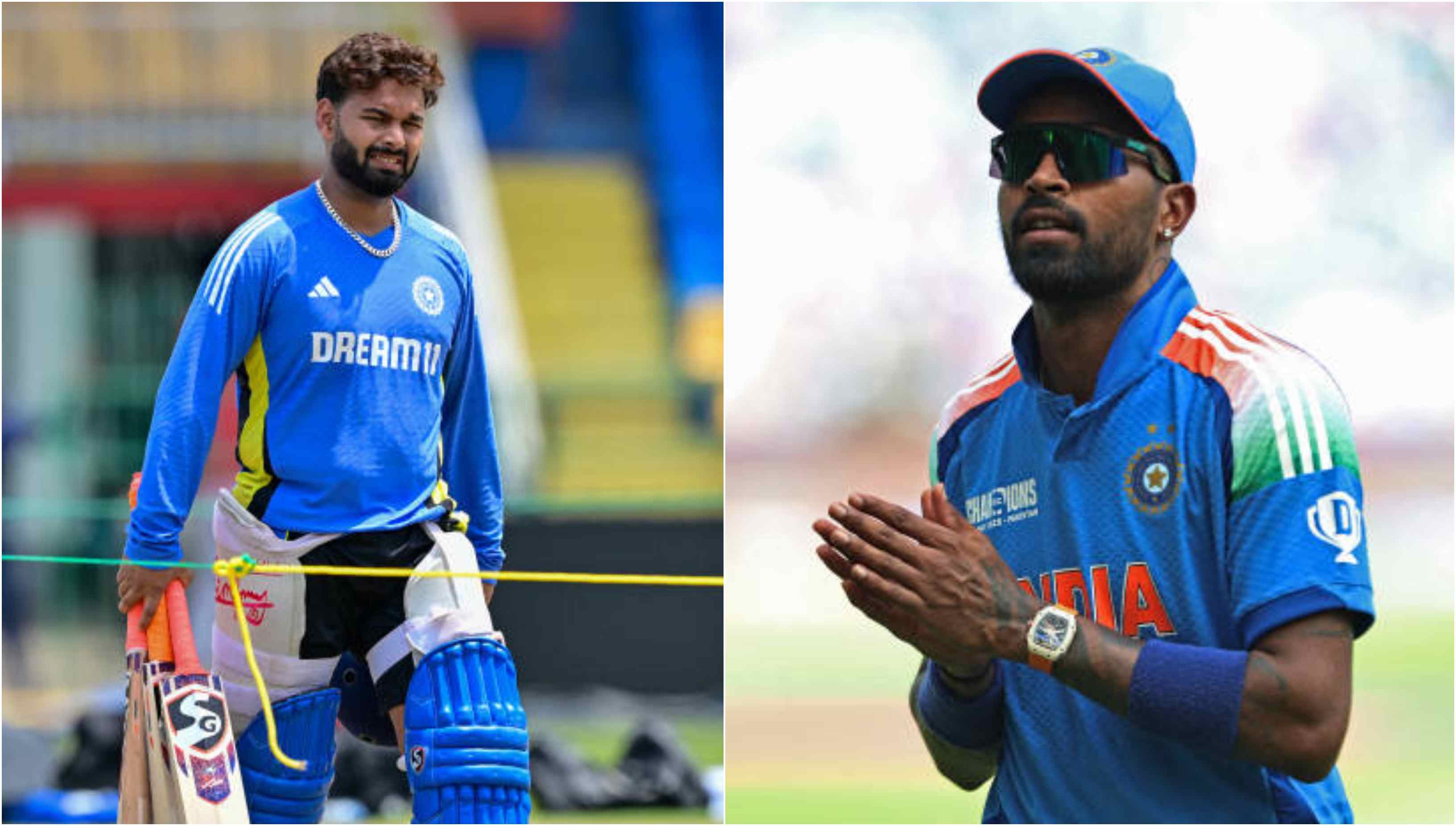 Rishabh Pant and Hardik Pandya | Getty
