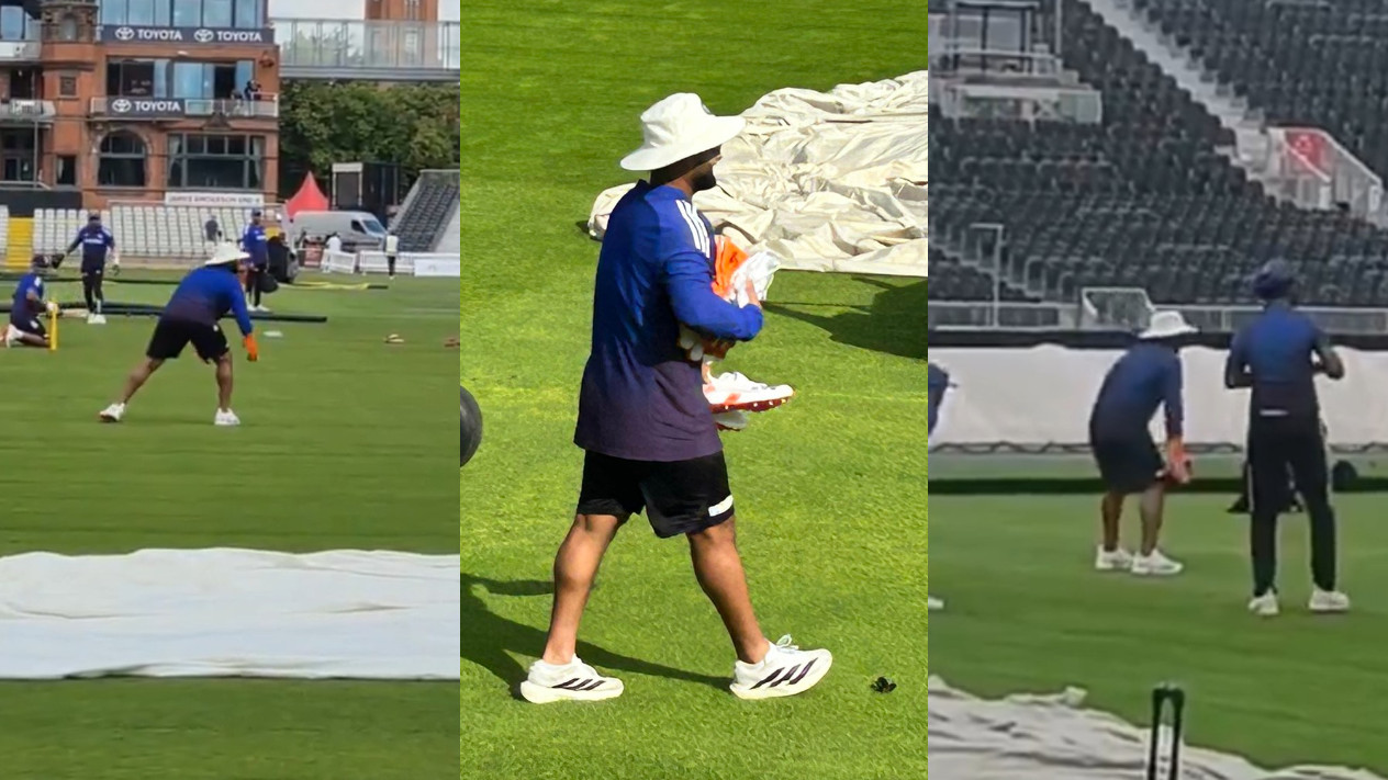 ENG v IND 2025: WATCH- Good news for India as Rishabh Pant seen keeping wickets during fielding drills 