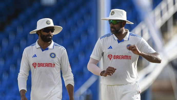 R Ashwin has 516 Test wickets, while Jadeja has 294 wickets in Test cricket | Getty