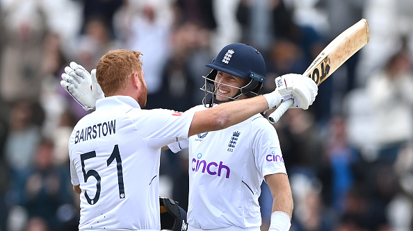 Jonny Bairstow and Joe Root | Getty Images