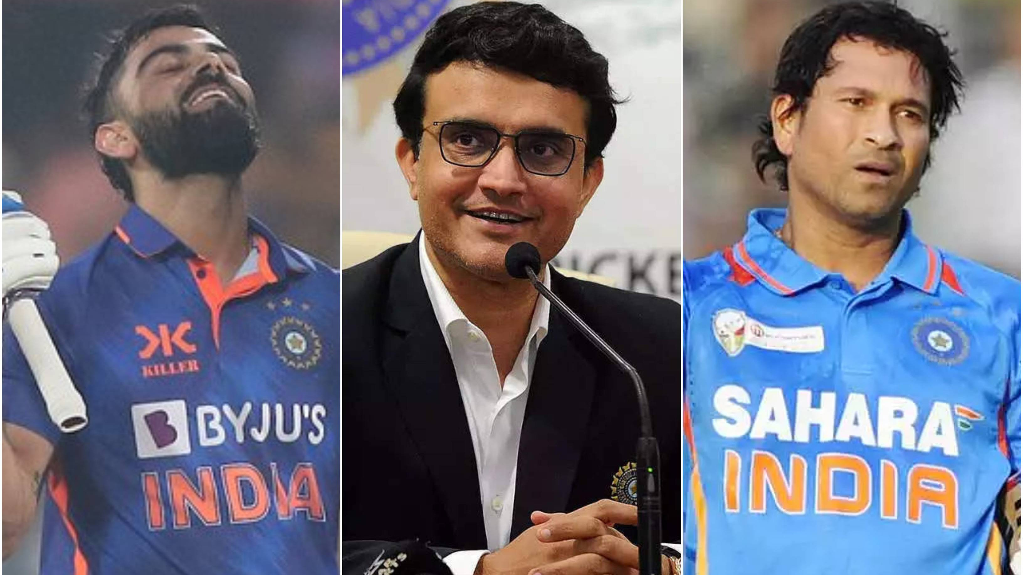 IND v SL 2023: “Difficult question to answer,” Ganguly on Kohli vs Tendulkar comparison after former’s 45th ODI ton