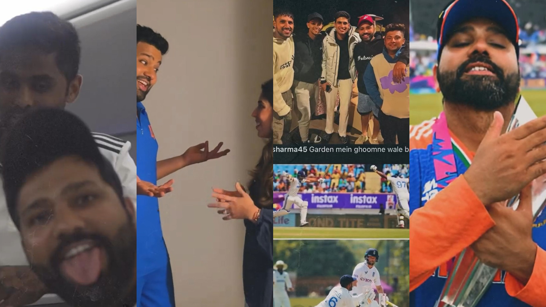 WATCH- “Thank you”- Rohit Sharma's emotional good bye post for year 2024