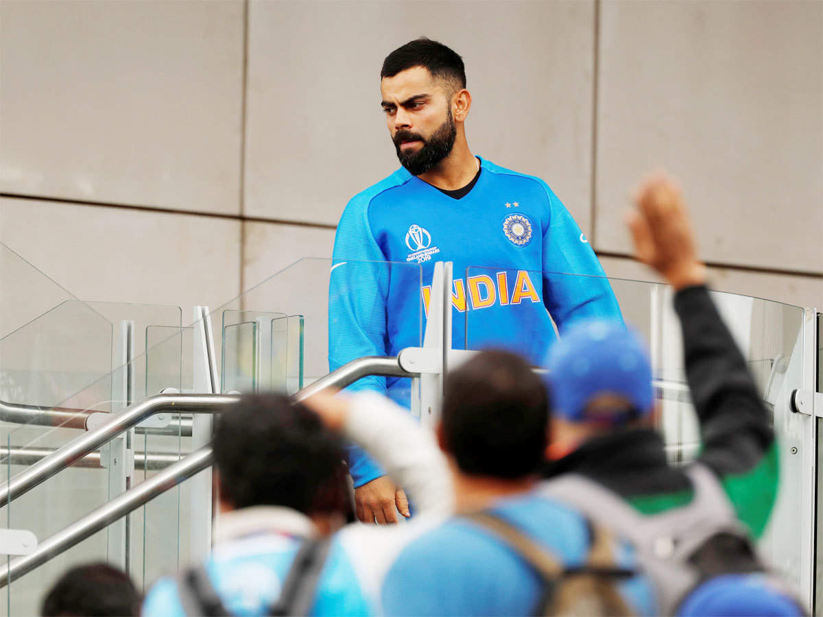 Indian captain Virat Kohli after the loss to New Zealand in 2019 World Cup semi-final