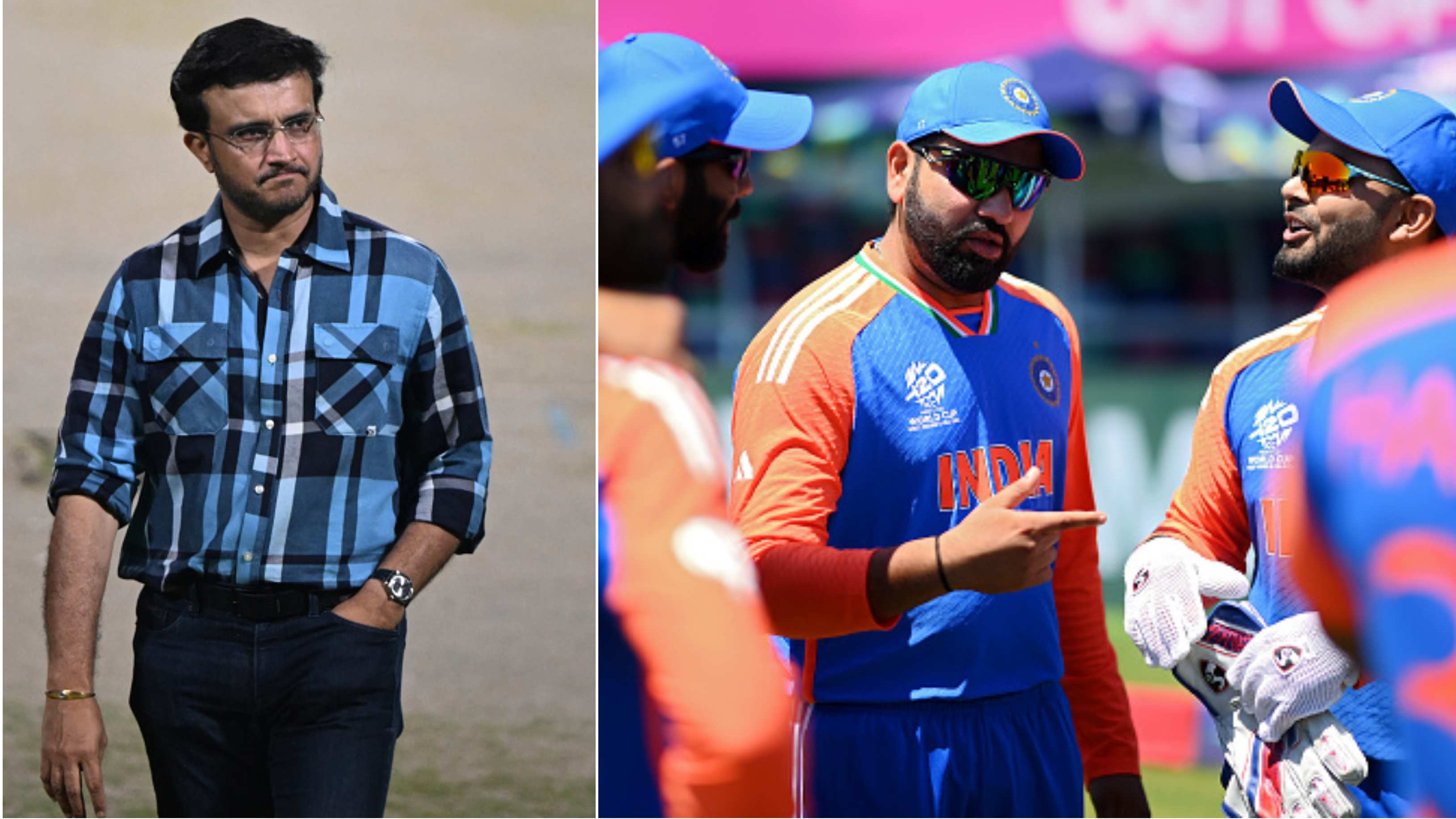 “When I see Rohit and Virat’s wife in stands…,” Ganguly asks Team India to be relaxed to succeed in T20 World Cup 2024
