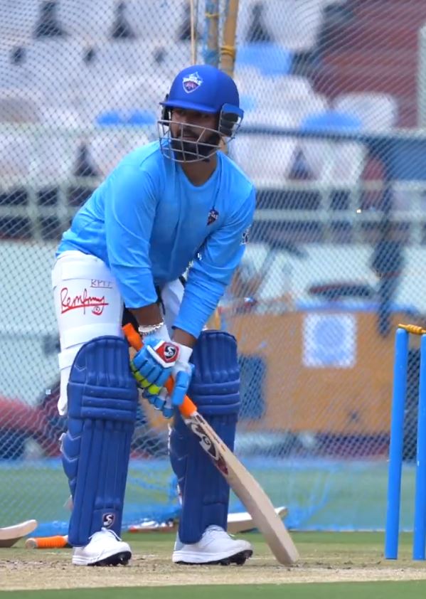 IPL 2024: WATCH- Rishabh Pant smashes sixes in his first net session ...