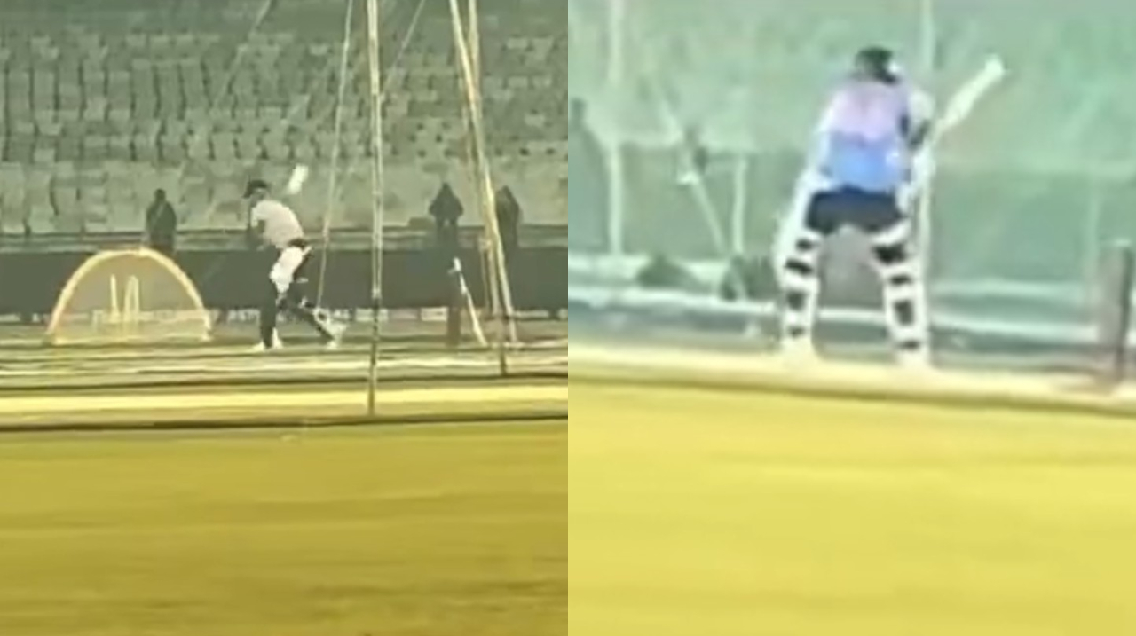 Virat Kohli and Rohit Sharma in nets ahead of second ODI in Raipur | X