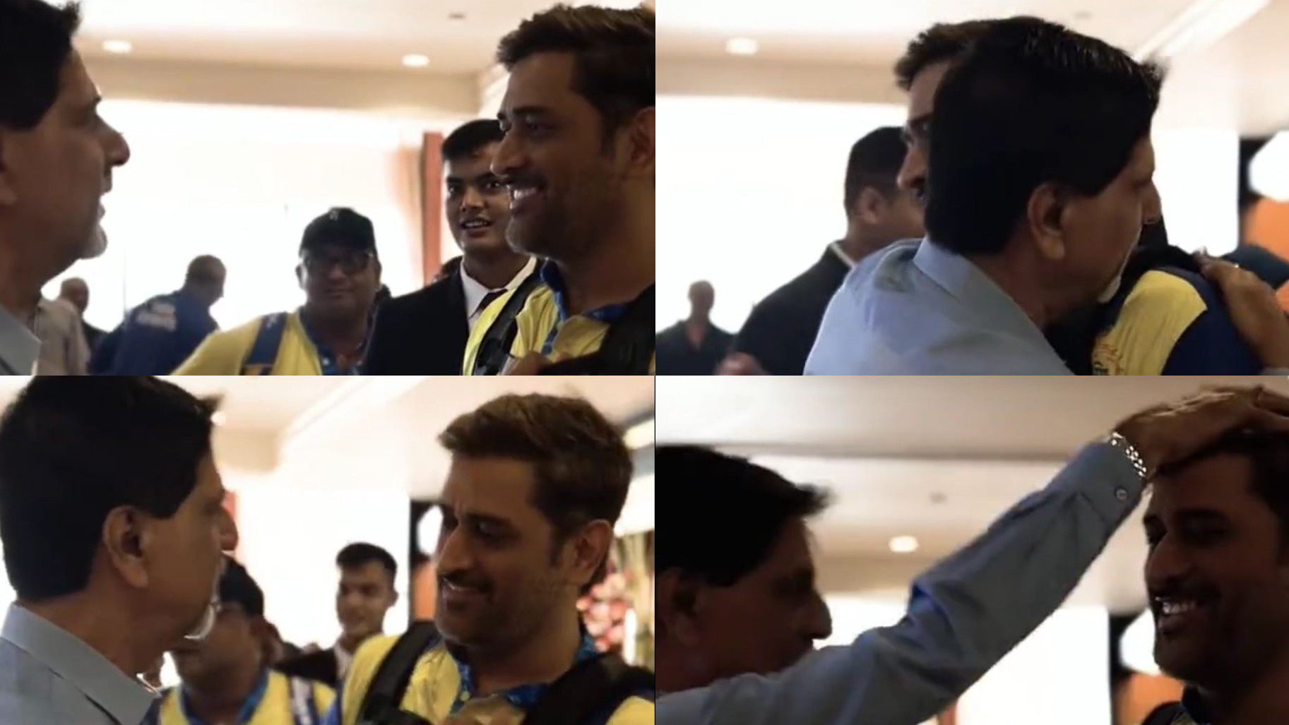 IPL 2023: WATCH- MS Dhoni gets well wishes and blessing from Kris Srikkanth before CSK’s game against MI