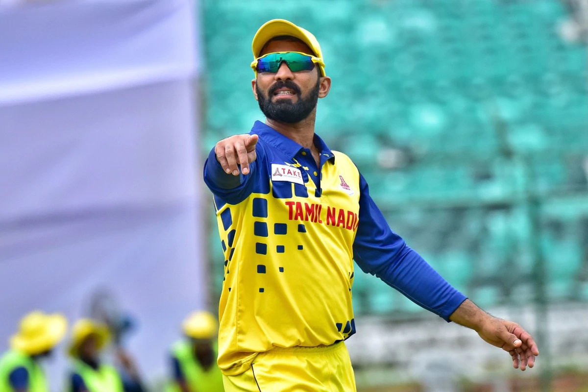 Dinesh Karthik has now led Tamil Nadu to SMA Trophy in 2006-07 and 2020-21