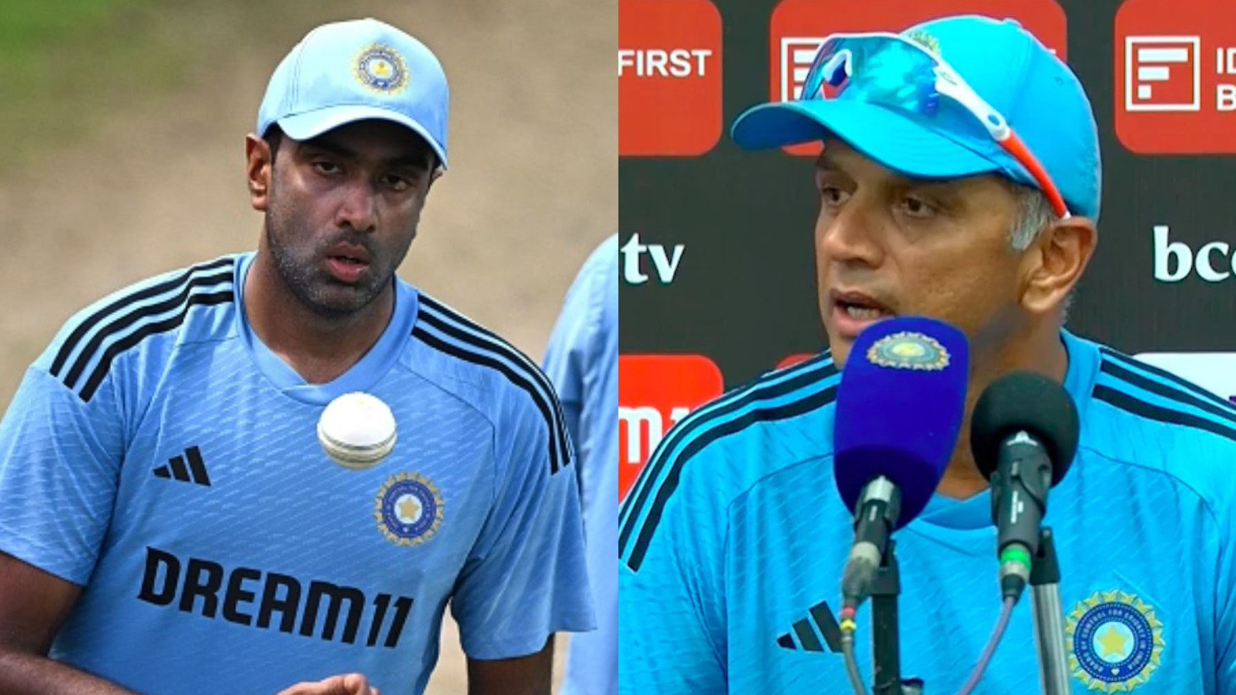 CWC 2023: “If there is any change..” Rahul Dravid on whether R Ashwin will be picked in India World Cup squad