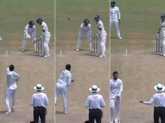 Shakib threw ball at Rizwan for pulling out when he was about to bowl | X