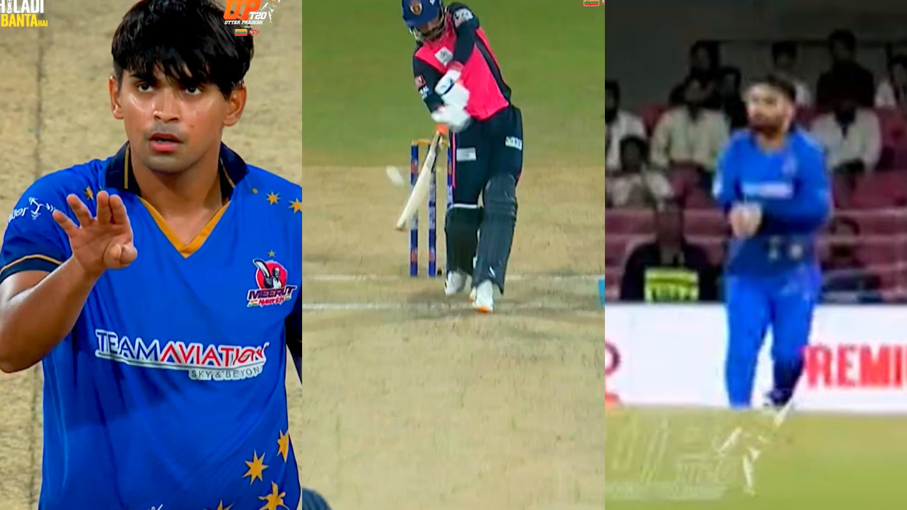 Kartik Tyagi bettered his 149 kph delivery with a 153.6 kph in UP T20 League | Instagram