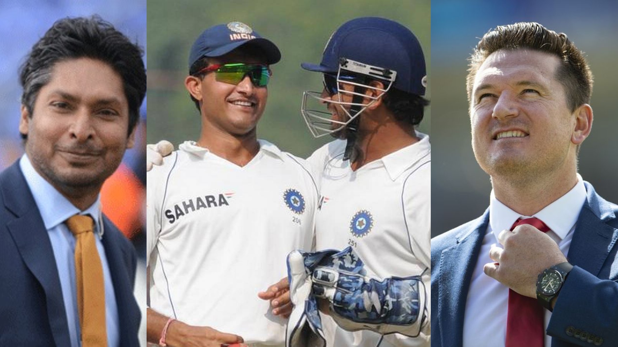 Graeme Smith says MS Dhoni got on with everyone; Sangakkara praises Ganguly's knowledge of the game