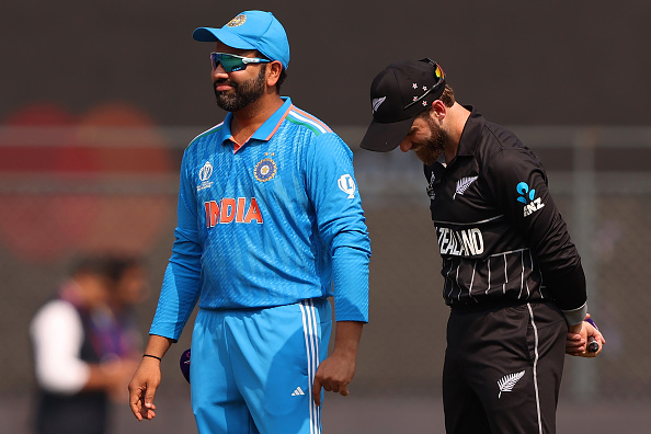 India won the toss against New Zealand in SF 1 and chose to bat first | Getty