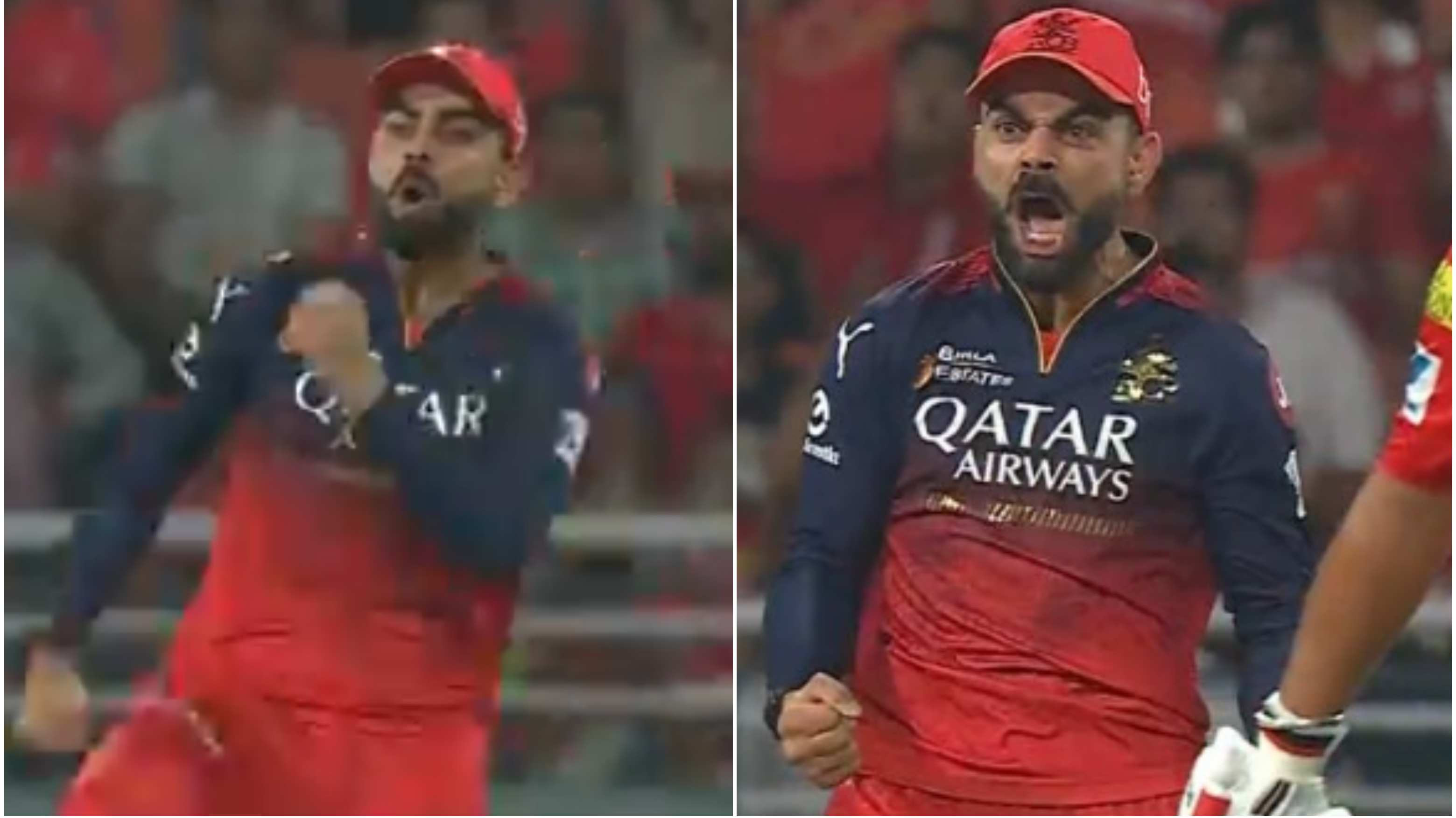 IPL 2025: WATCH - Virat Kohli erupts in fiery celebration after Prabhsimran Singh’s dismissal in Qualifier 1
