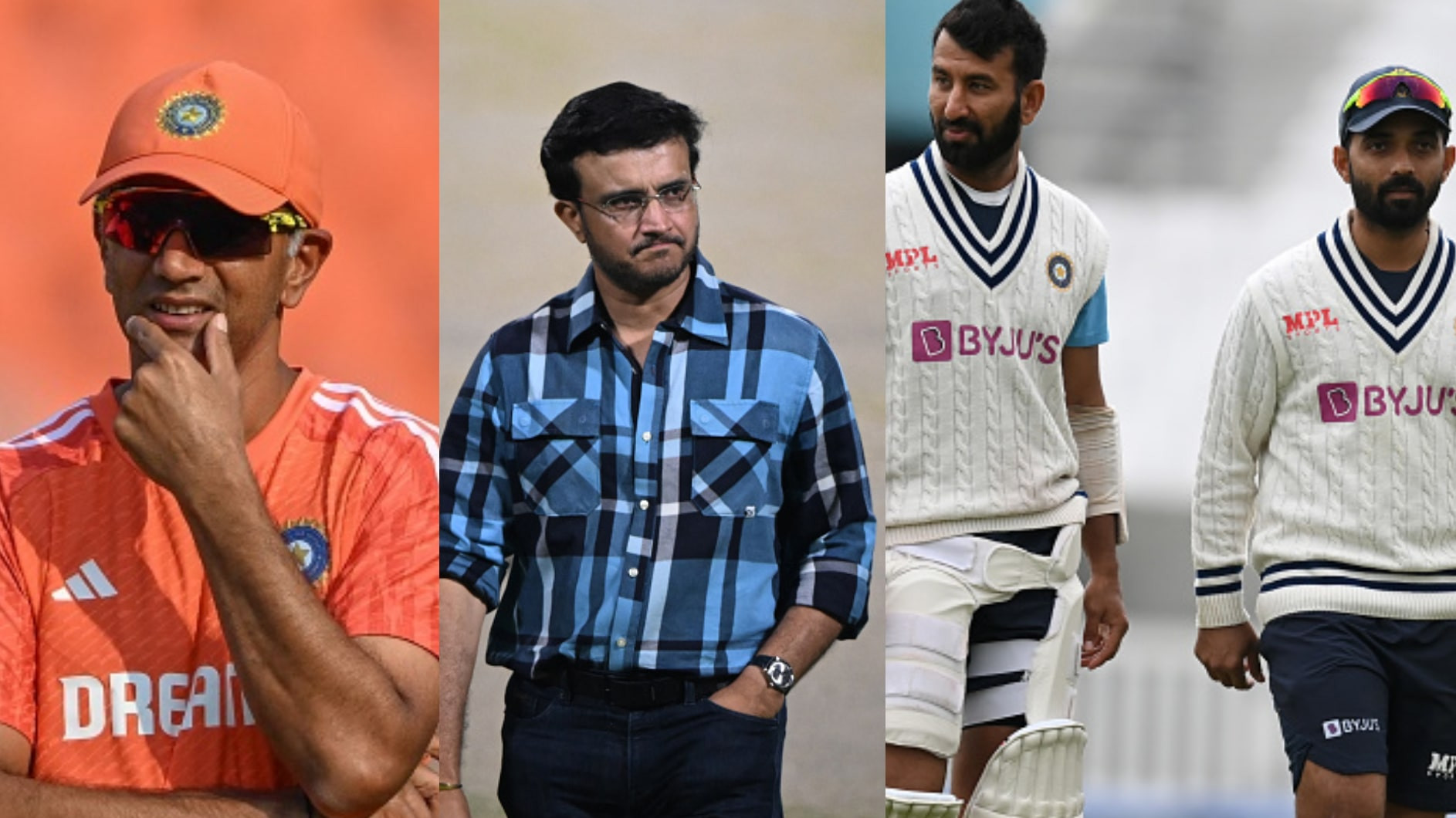 SA v IND 2023-24: “Happy for Dravid”- Sourav Ganguly; reacts to Rahane and Pujara's exclusion from SA Tests