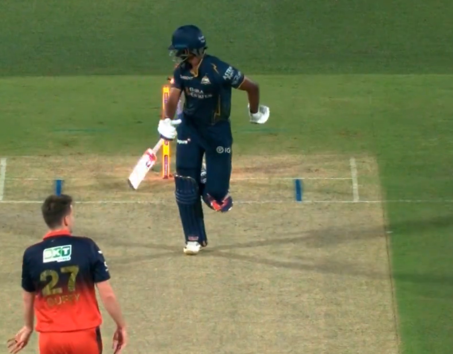 Sai Sudharsan's hit wicket dismissal | IPL X