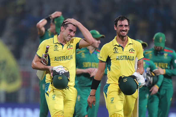 Pat Cummins and Mitchell Starc | Getty Images