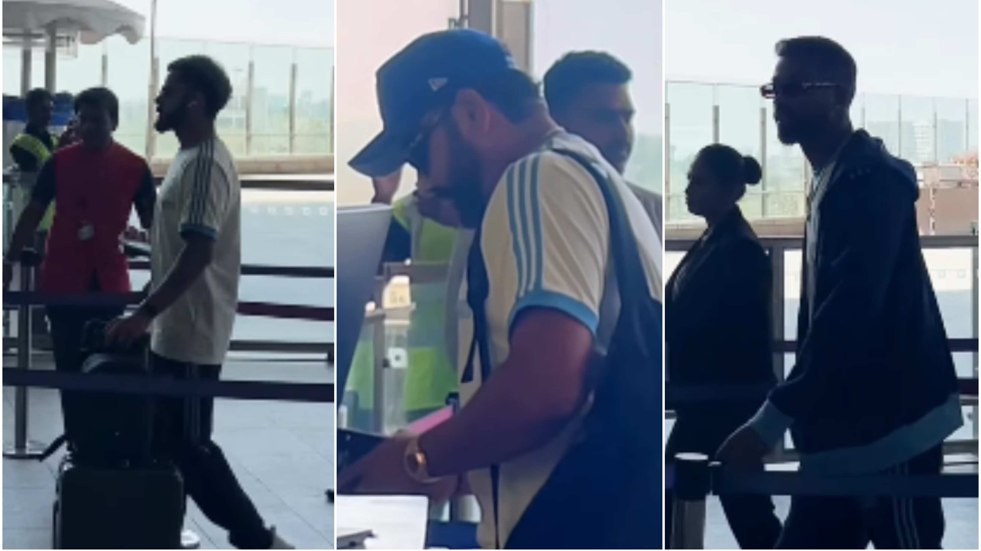 CT 2025: WATCH - Team India members depart for Dubai to take part in Champions Trophy