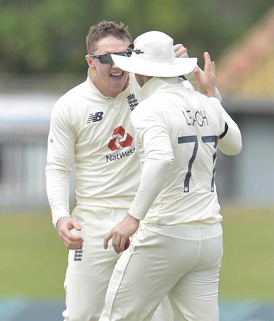 Dom bess registered his career best figure of 5-30 at galle. | England cricket Twitter