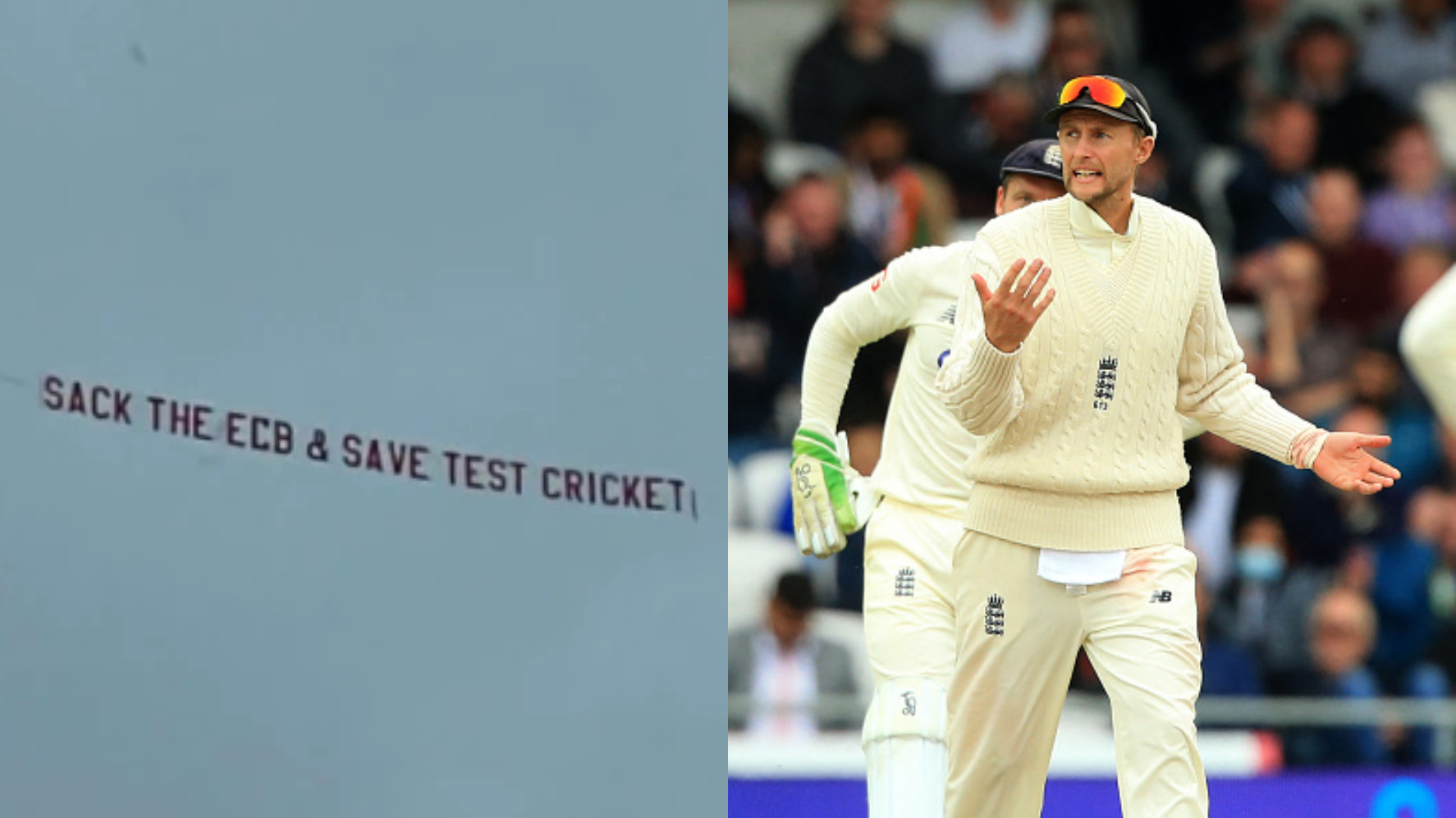 ENG v IND 2021: Plane flies over Headingley with message - 'Sack ECB and save Test cricket'