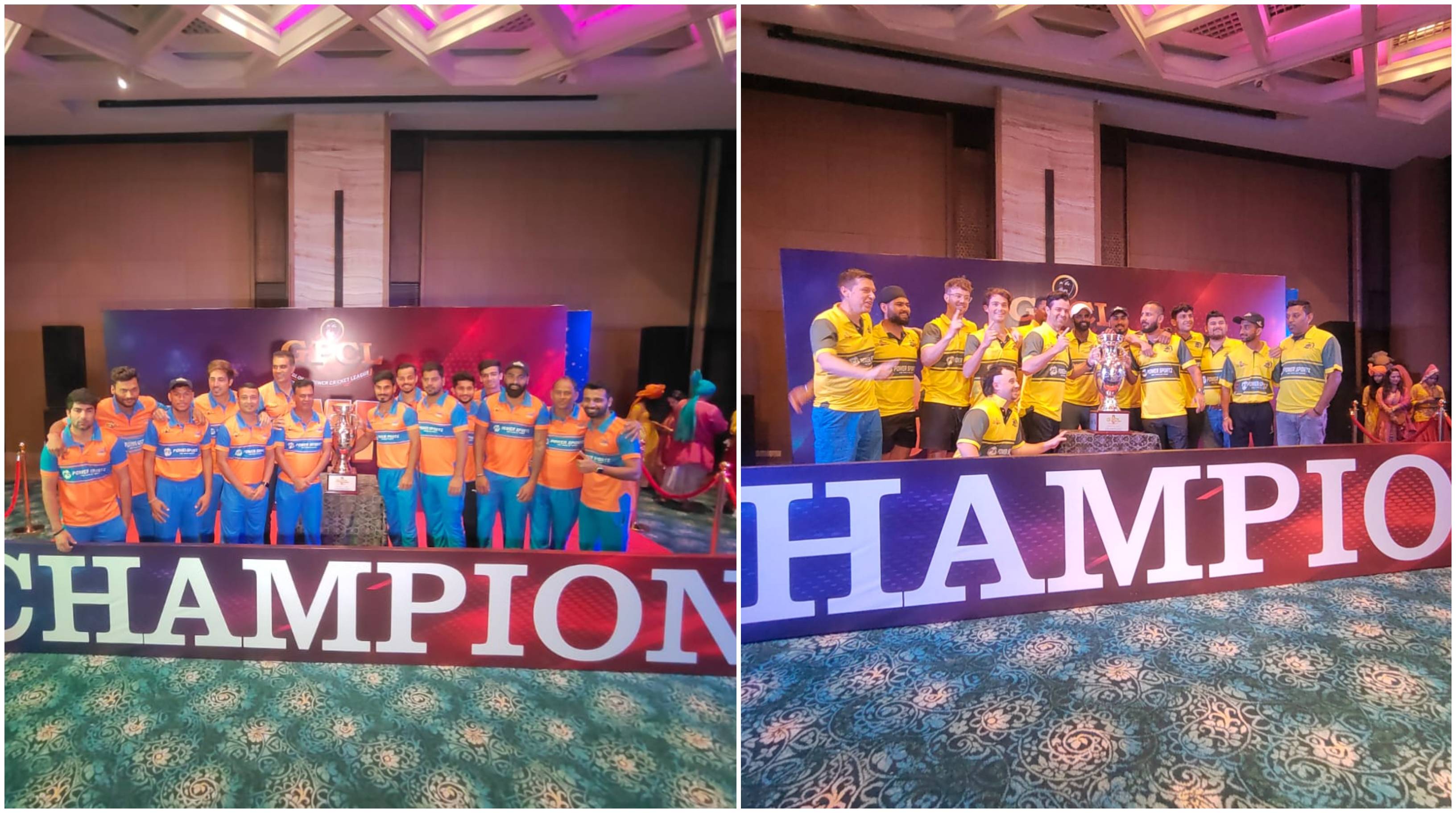 Indian Sapphires and Australian Golds were declared joint champions