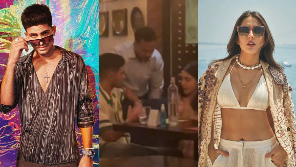 Shubman Gill spotted having dinner with Sara Ali Khan; fans hilariously react to dating rumors