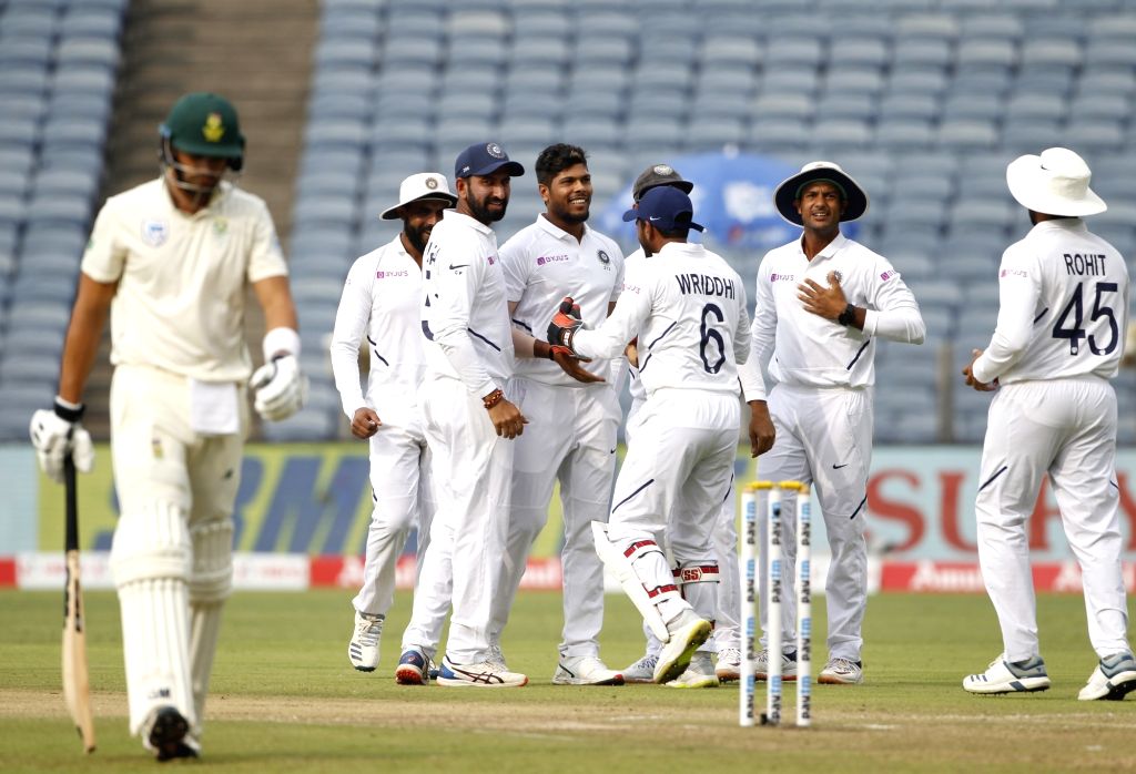 Umesh Yadav picked 6 wickets in the match on his return | AFP
