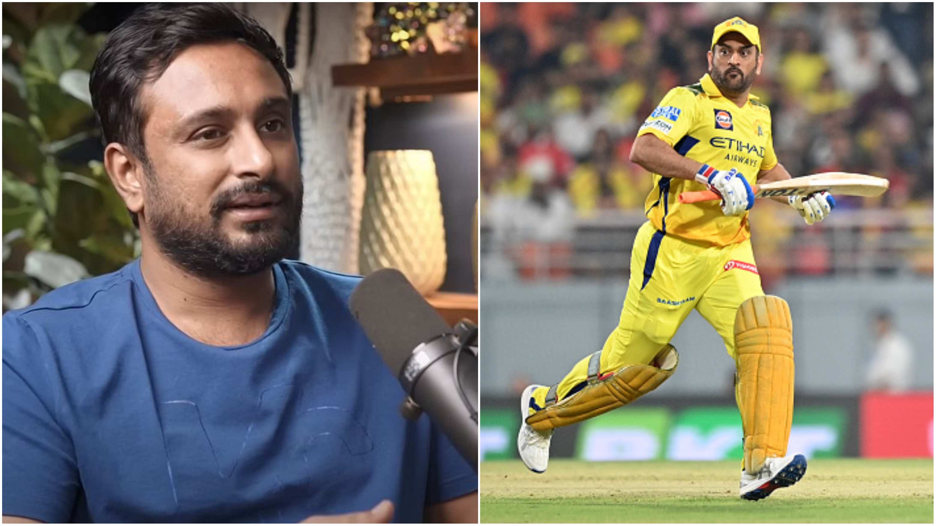 Ambati Rayudu and MS Dhoni | X/Getty