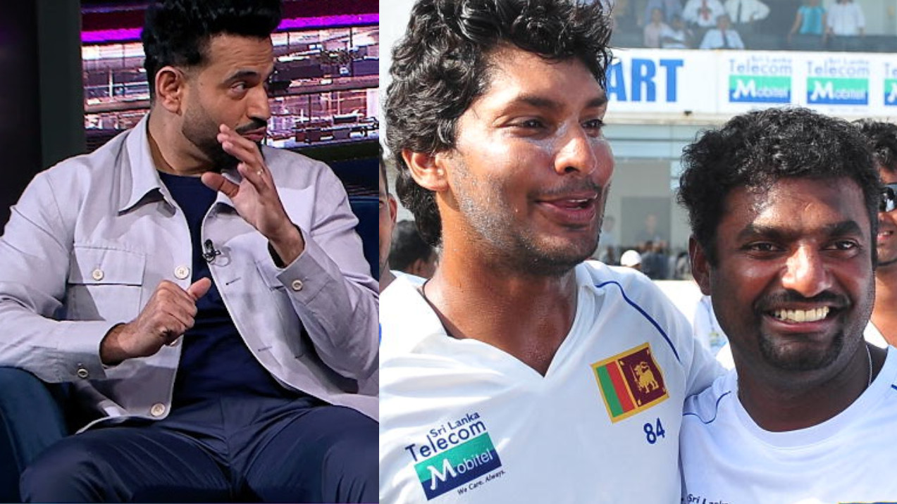 ‘You guys cheat, your parents teach you all this’- Irfan Pathan reveals angry tirade by Sangakkara after he smashed Muralitharan for sixes