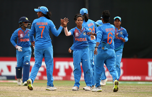 Poonam picked eight wickets in five matches, at an economy of 6.30 | Getty