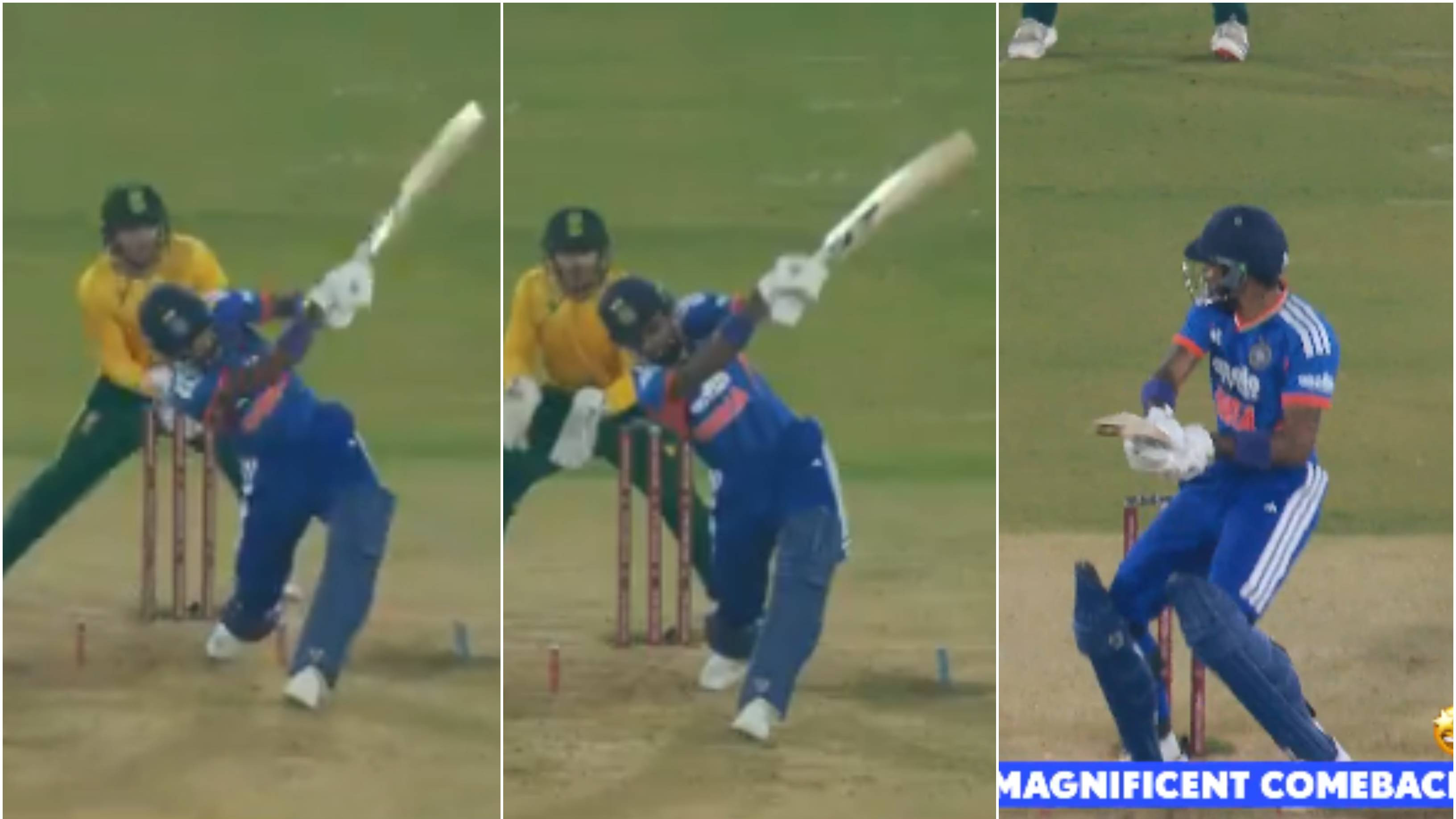 IND v SA 2025: WATCH – Hardik Pandya dazzles Cuttack crowd with jaw-dropping sixes in his comeback T20I match
