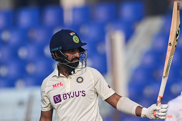 Cheteshwar Pujara celebrates his 12th Test ton | Getty Images