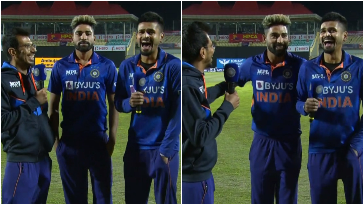 IND v SL 2022: WATCH - Siraj gatecrashes 'Chahal TV', gets roasted for his hairstyle