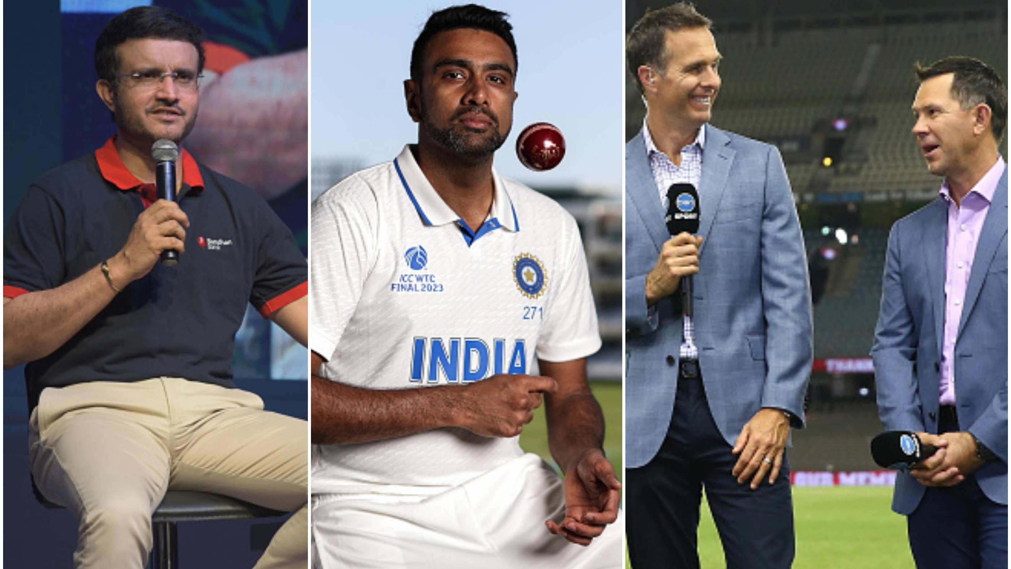 WTC 2023 Final: “Big mistake,” Vaughan, Ponting, Ganguly share views on India’s decision to drop R Ashwin