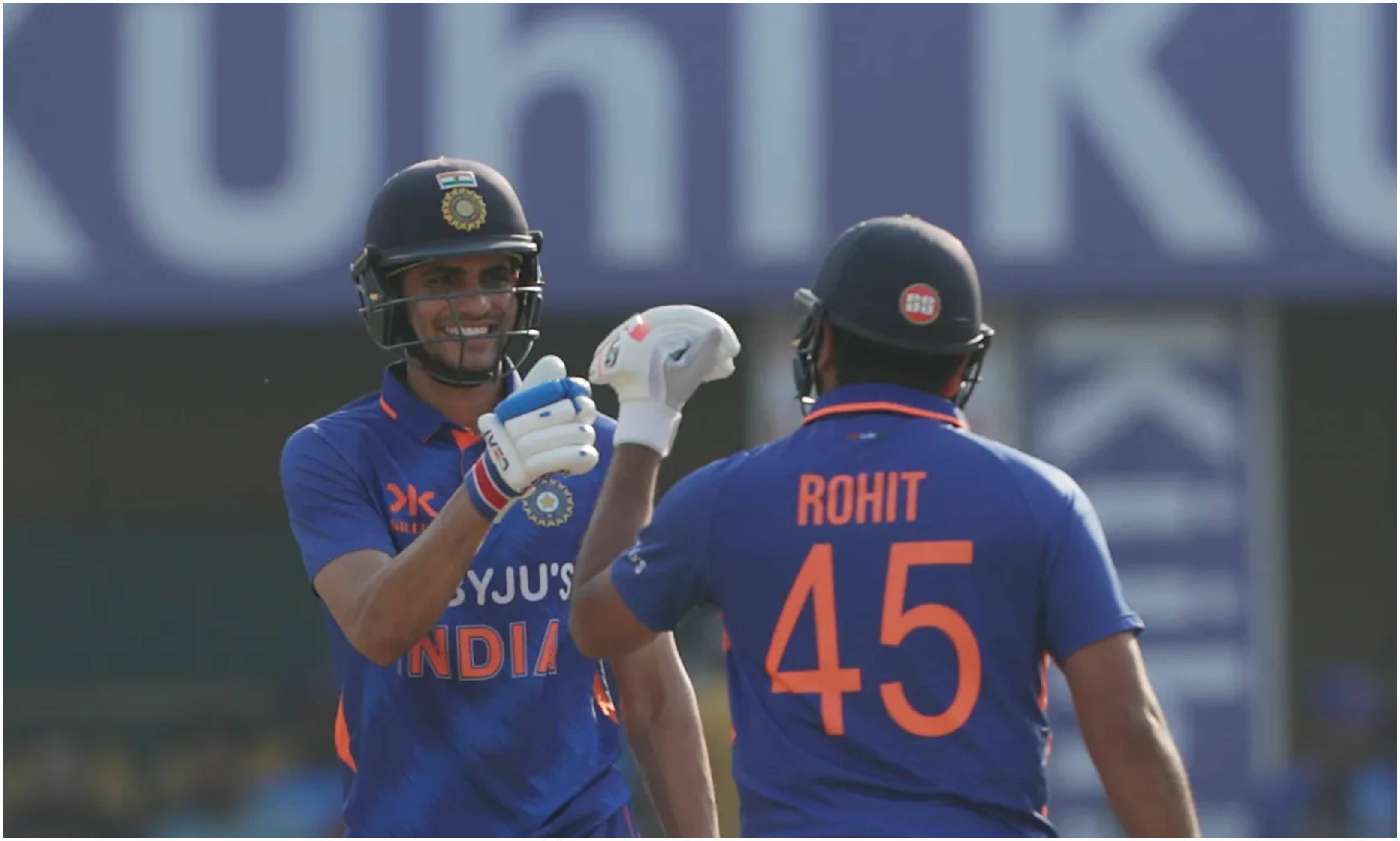 Shubman Gill and Rohit Sharma | BCCI