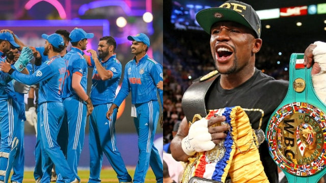 CWC 2023: WATCH- Floyd Mayweather has special message for Team India ahead of the World Cup final