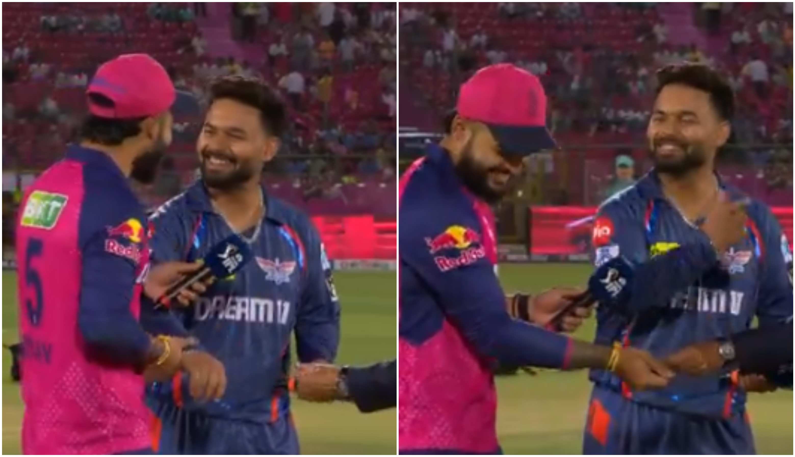 Rishabh Pant and Riyan Parag | IPL/X